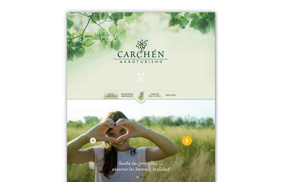 Diseño Sitio Web CARCHÉN Agroturismo
