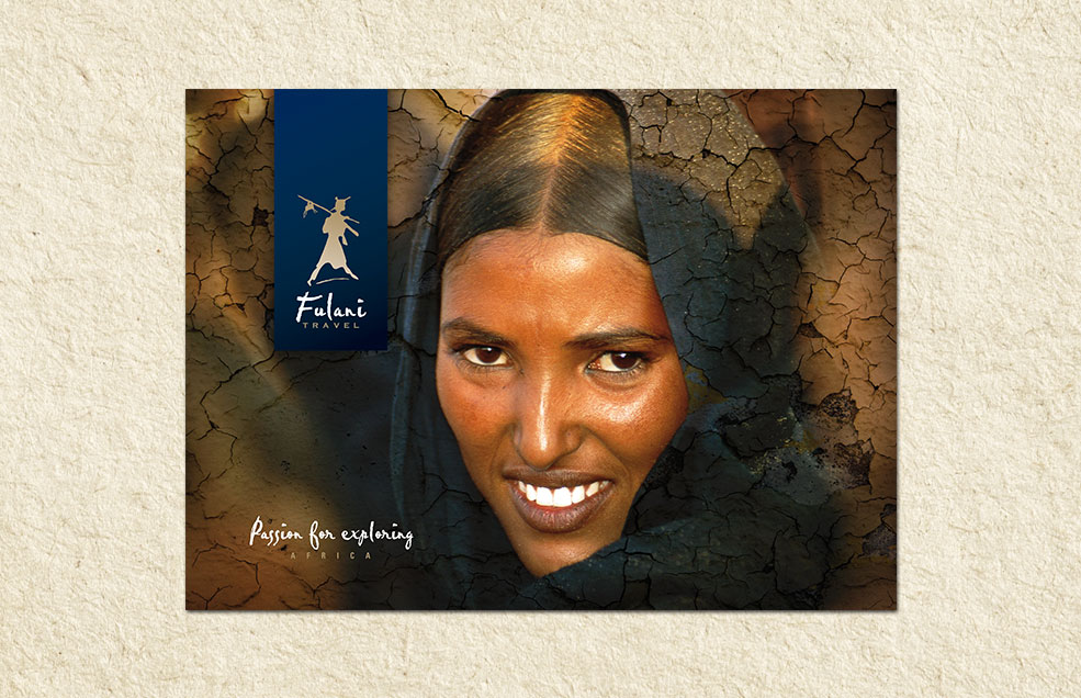 Infografías para catálogo de viajes África - Fulani Travel