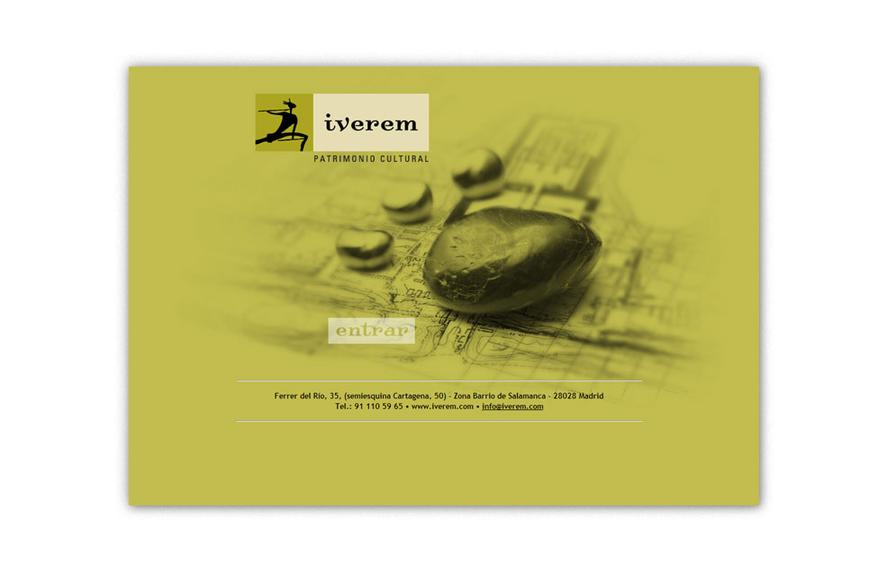 Diseño Sitio Web IVEREM Patrimonio Cultural