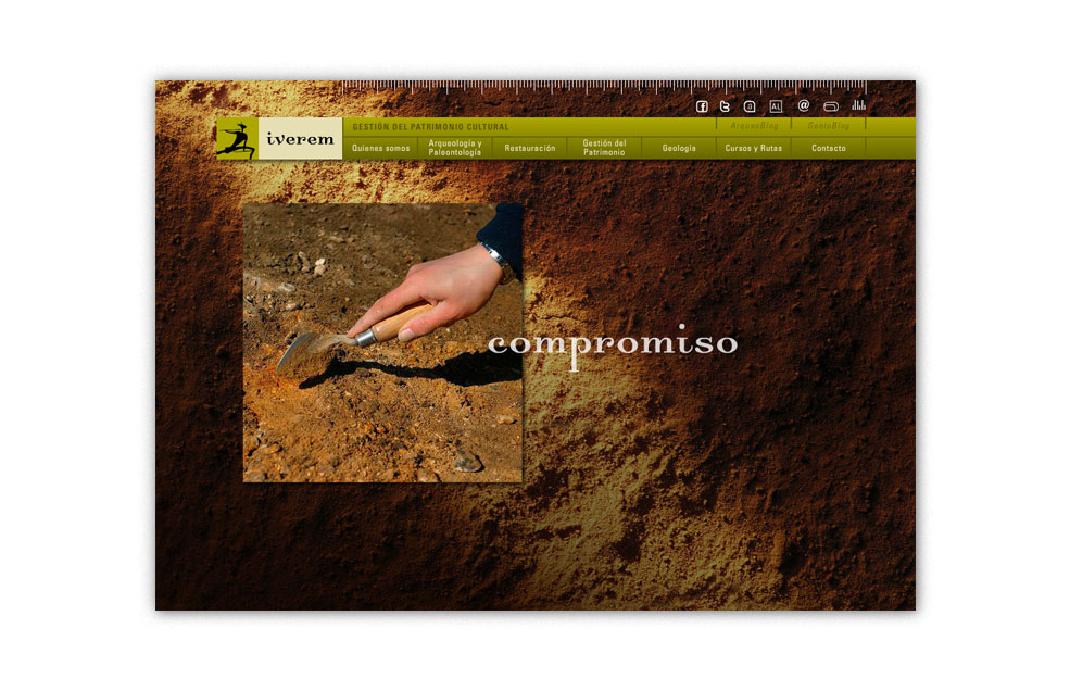 Diseño Sitio Web IVEREM Patrimonio Cultural