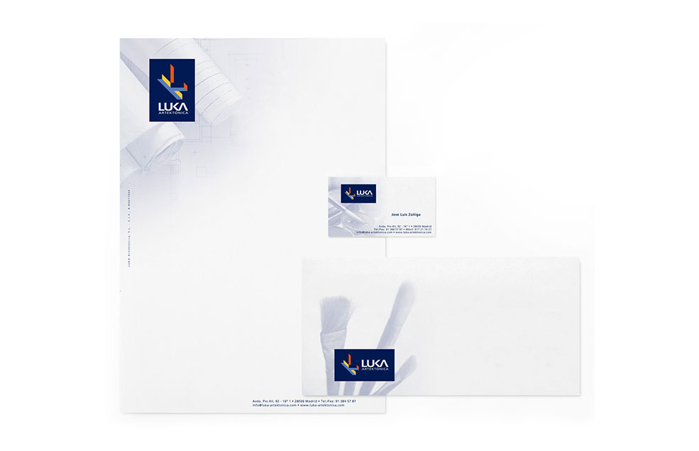 Imagen Corporativa LUKA Artektónica - Estudio de Arte y Arquitectura