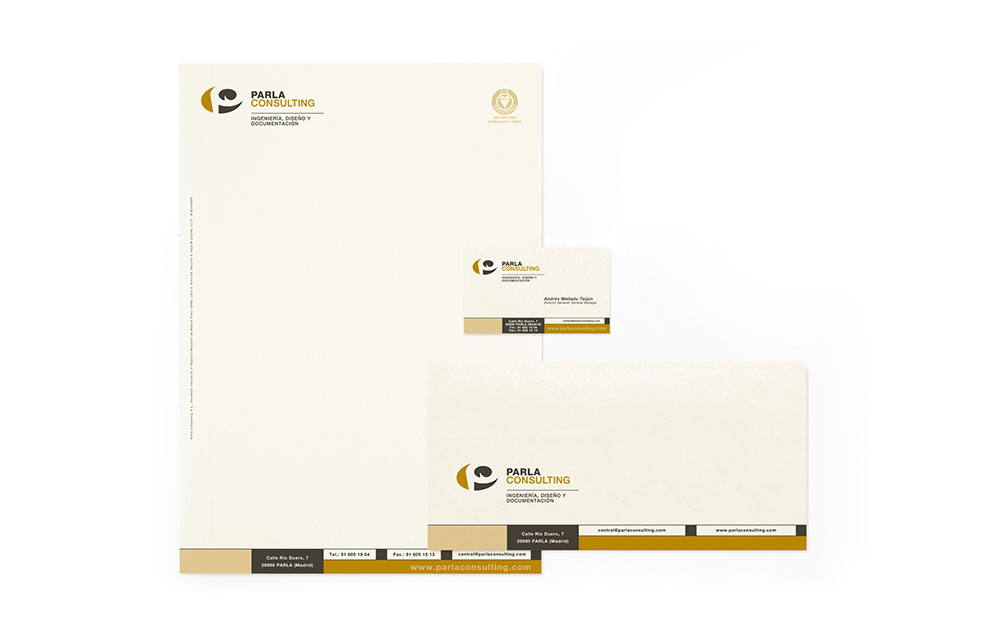 Imagen Corporativa de Parla Consulting - Ingeniería, Diseño y Documentación