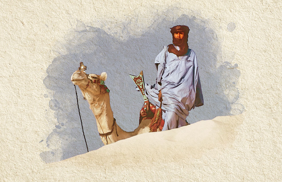 Infografías para catálogo de viajes África - Fulani Travel