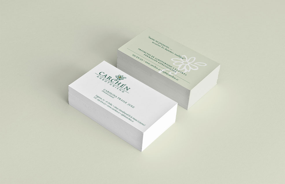 Identidad Visual de Carchén Agroturismo (Extremadura)