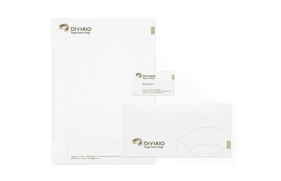 Identidad Visual de DIVARIO - Integral Interior Design