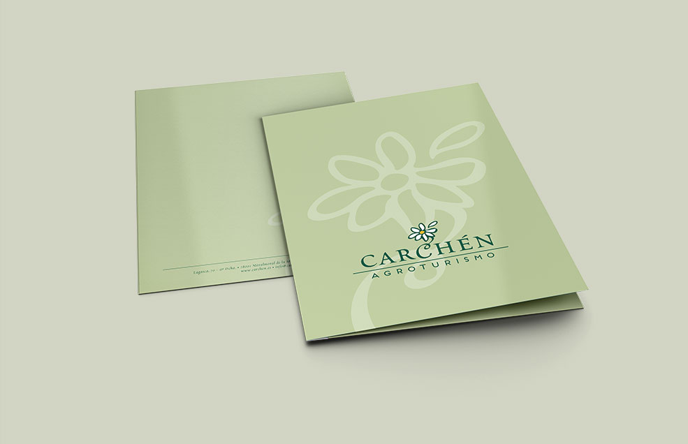 Identidad Visual de Carchén Agroturismo (Extremadura)