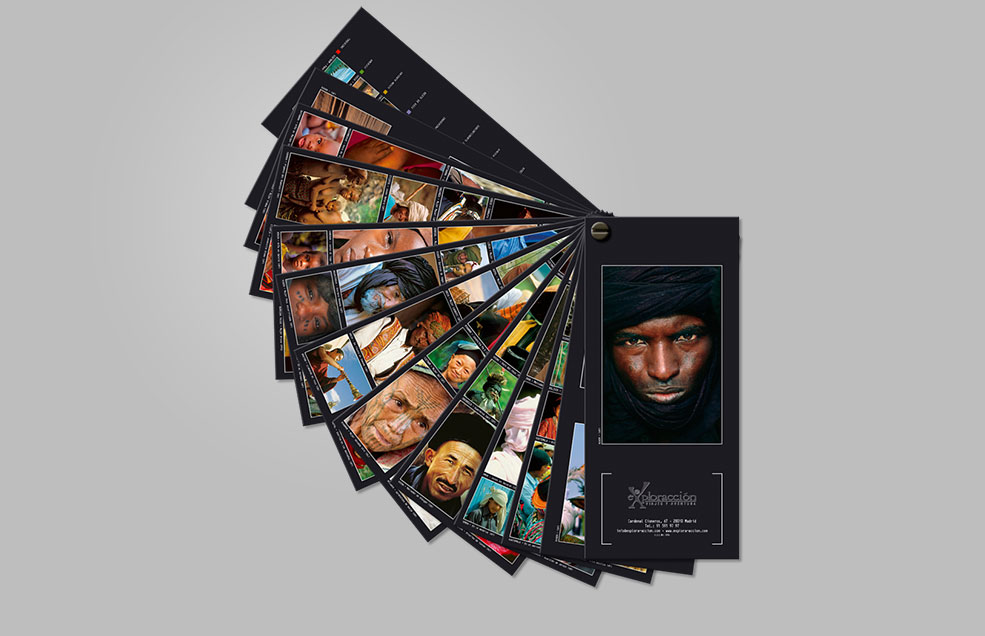 Diseño y Artes Finales Catálogo interactivo de viajes para Explora-acción